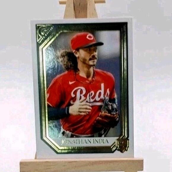 2021 Topps Gallery #93 Jonathan India RC, Kansas City Royals - Picture 2 of 4